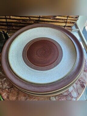 Denby Stoneware Potters Wheel Plates